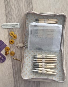 Short Tulip Bamboo Interchangable needle set