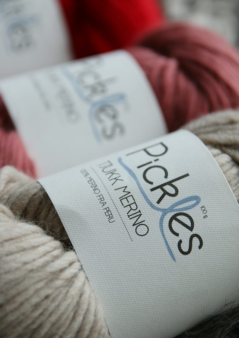 Møt Pickles Tjukk Merino / Meet Pickles Merino Worsted Pickles