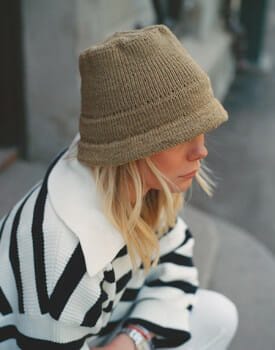 【 SATUR 】Summer Knit Bucket Hat MUSINSA | SATUR Summer Knit Bucket Hat Black