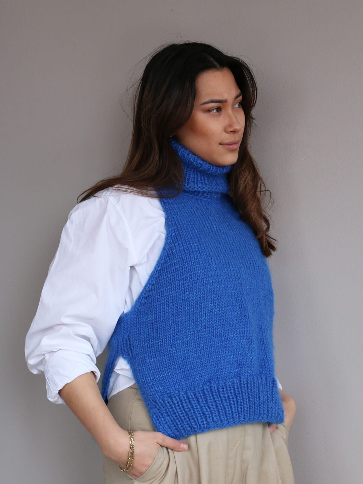 Qanik Vest | Merino Worsted