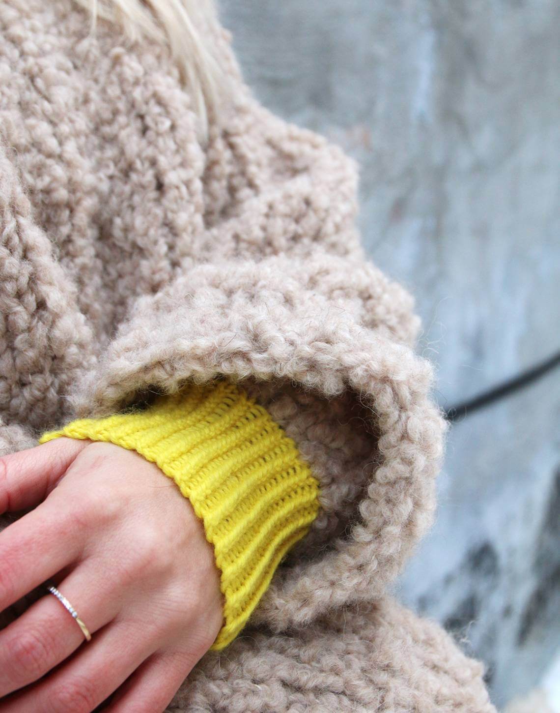 Pattern and yarn kit - Zipper Teddy