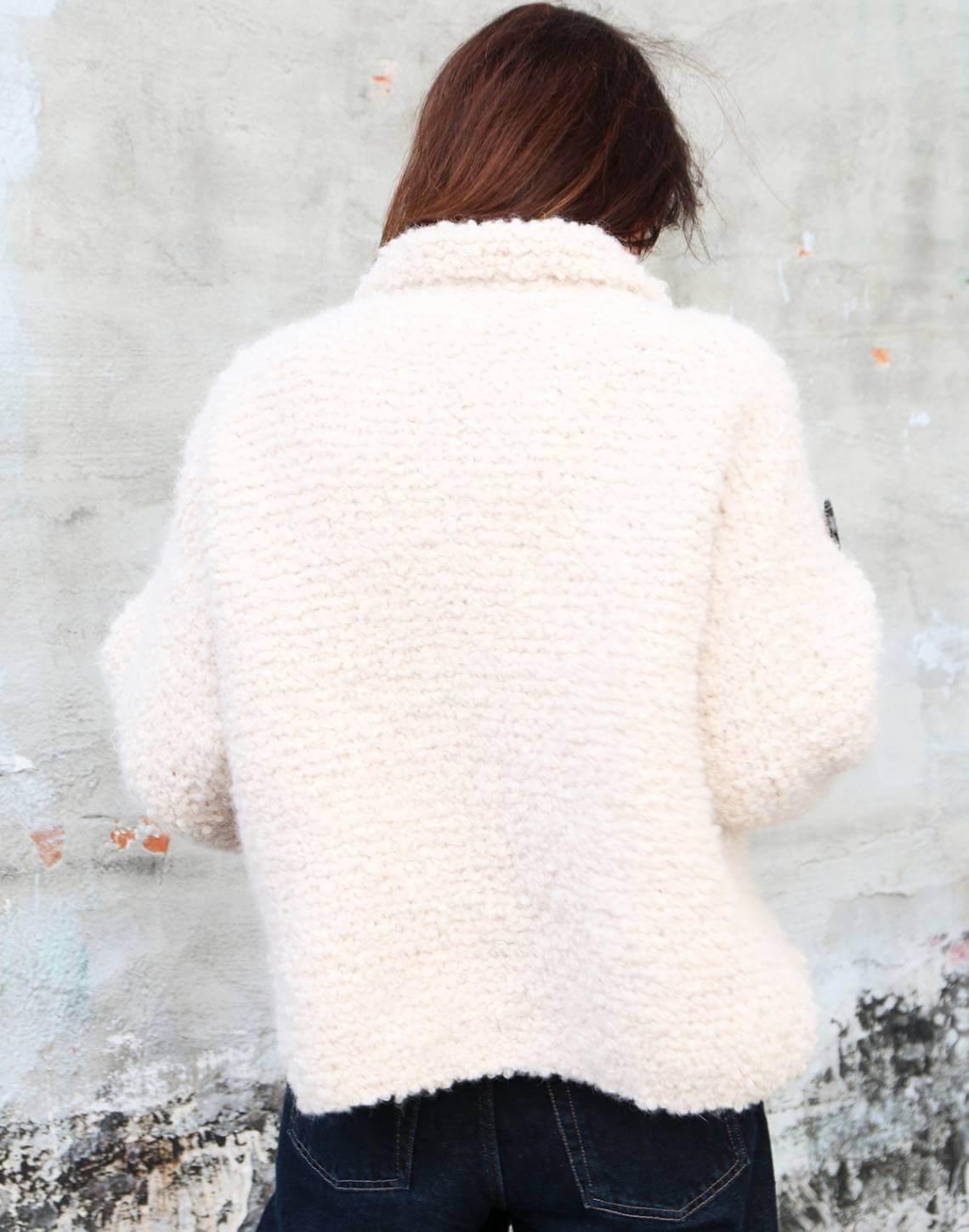 Pattern and yarn kit - Teddy Shirt Jacket