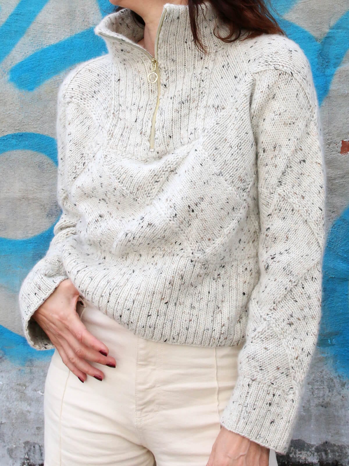 Zipper Basket Case - Knitting kit - Pickles